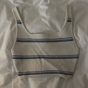 Aritzia Babaton Sculpt Knit Crop Tank